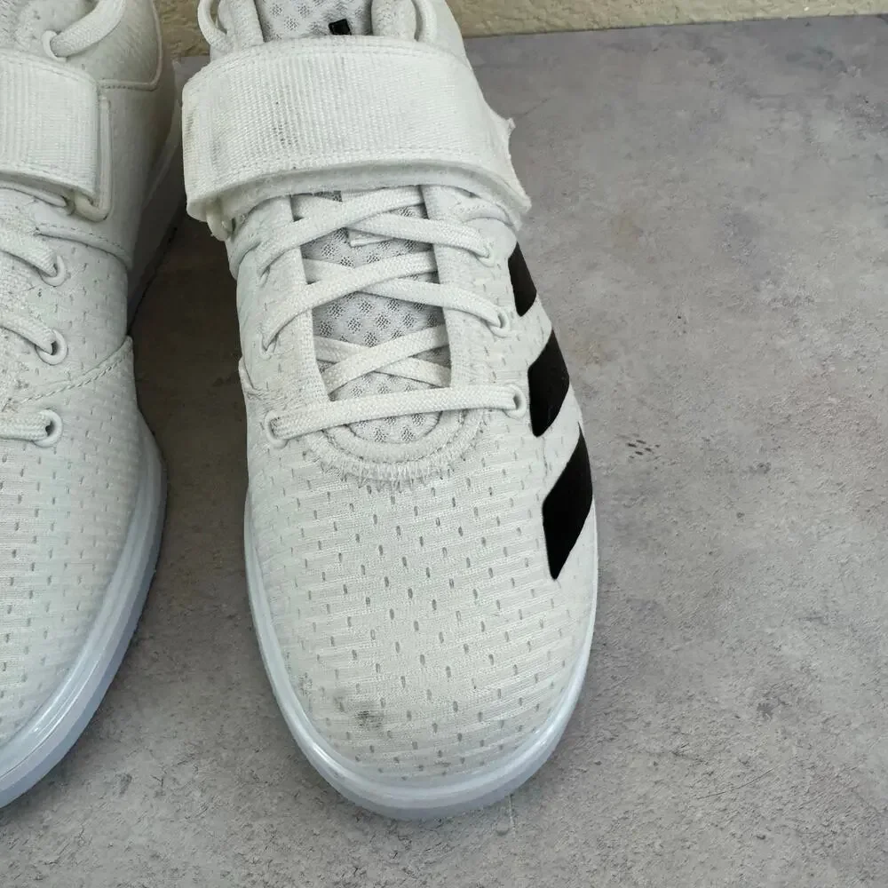 Adidas Powerlift 5 Weightlifting Shoes White Men's 6 Women's 7
